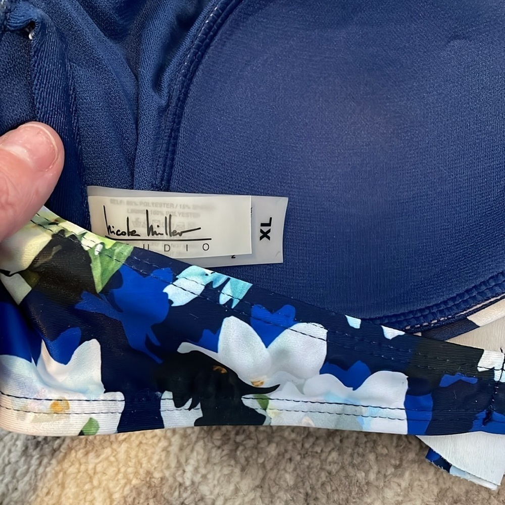 Nicole Miller Bikini Floral XL - Picture 6 of 8